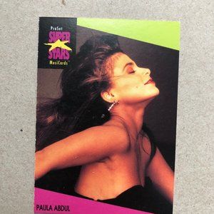 Paula Abdul Proset Trading card